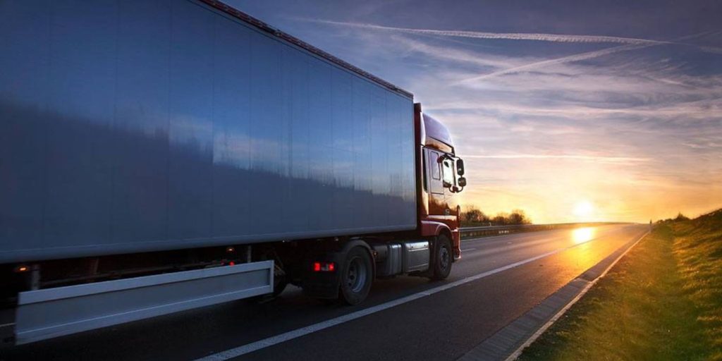 Cargo truck and inland freight movement for road transport in Ghana